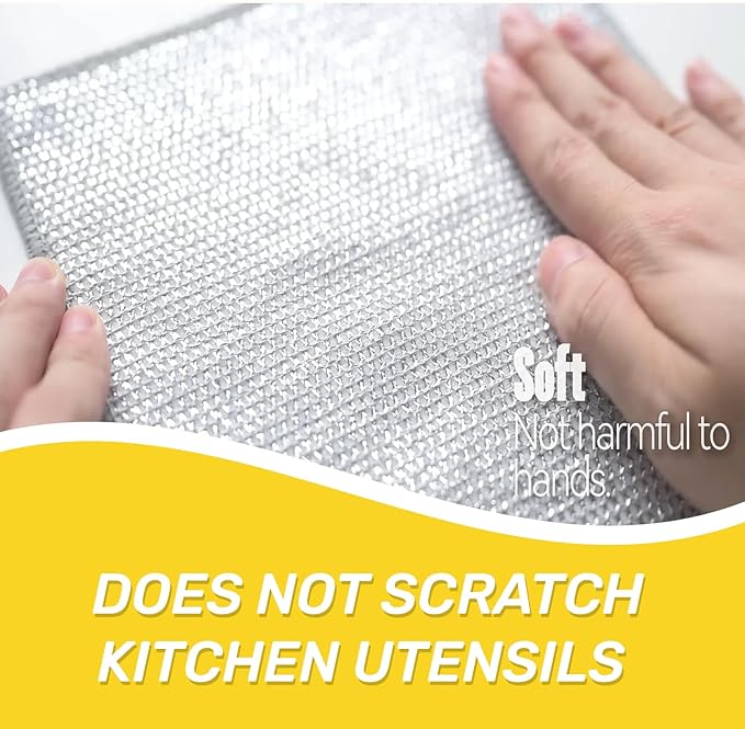 TripleSteel 10 Pack Scrubber Set for Kitchen and Home