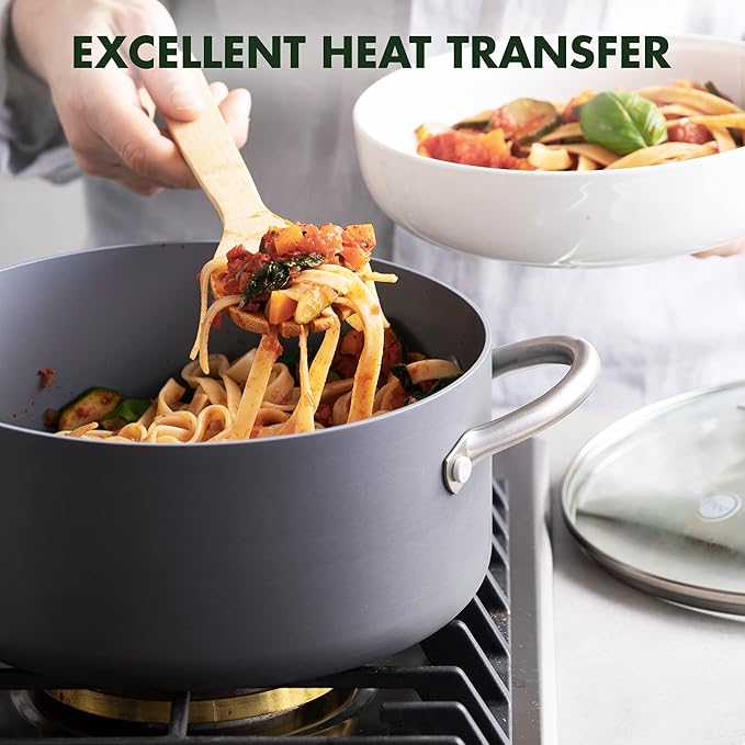 GreenPan Lima 5QT Ceramic Nonstick Stock Pot