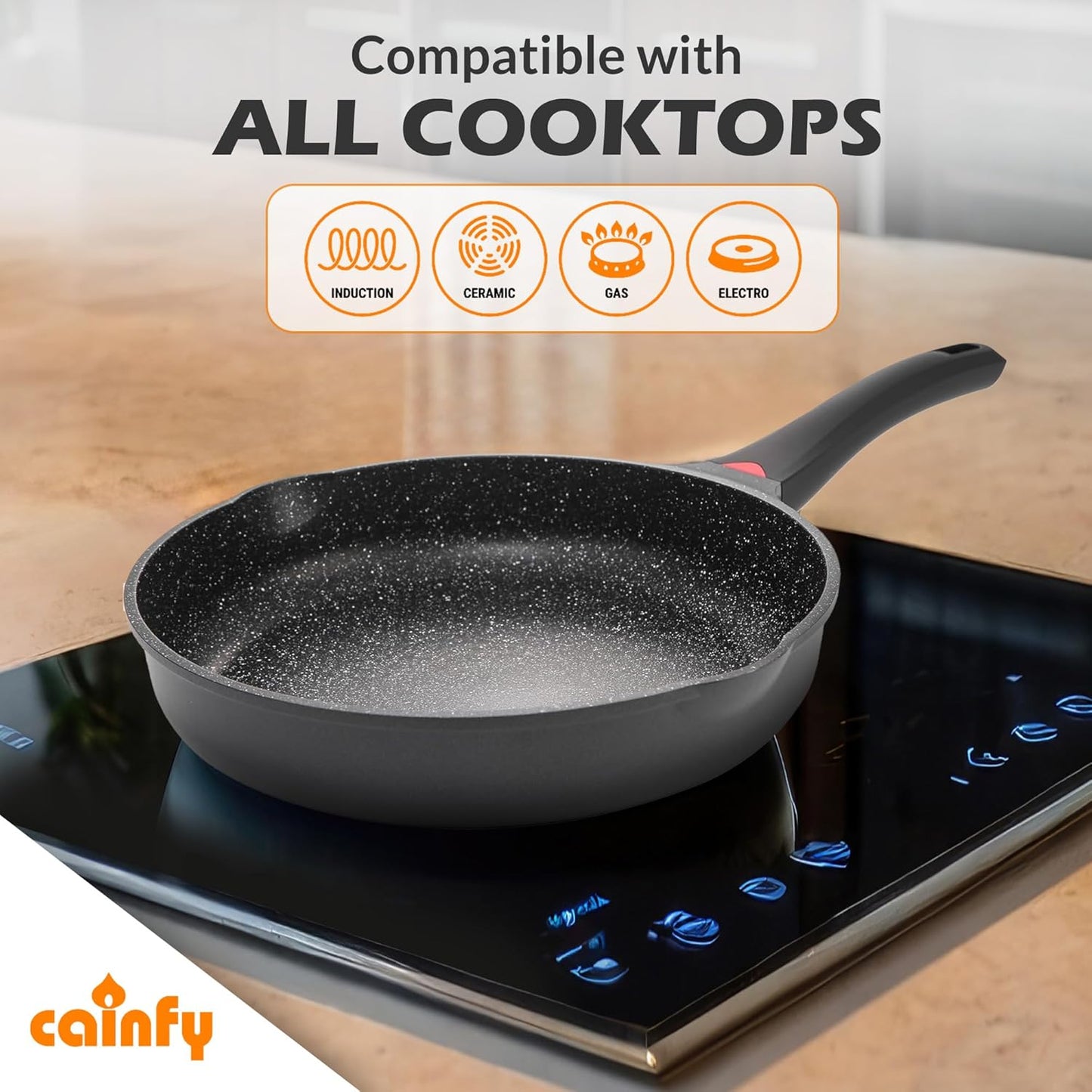 Elevate 11-Inch Nonstick Granite Fry Pan