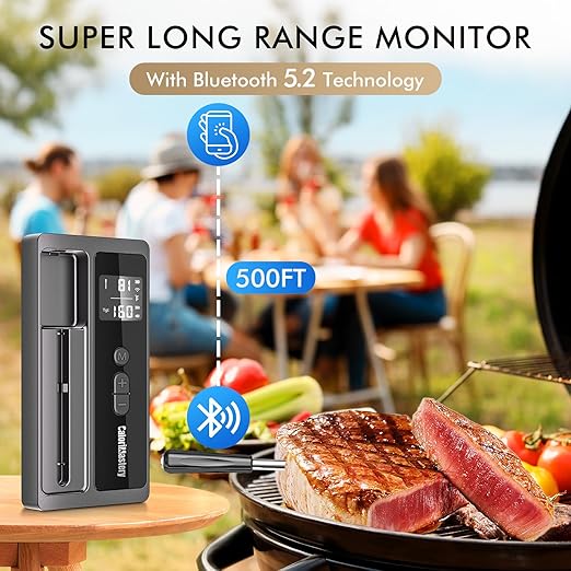 SmartChef 500FT Wireless BBQ Thermometer
