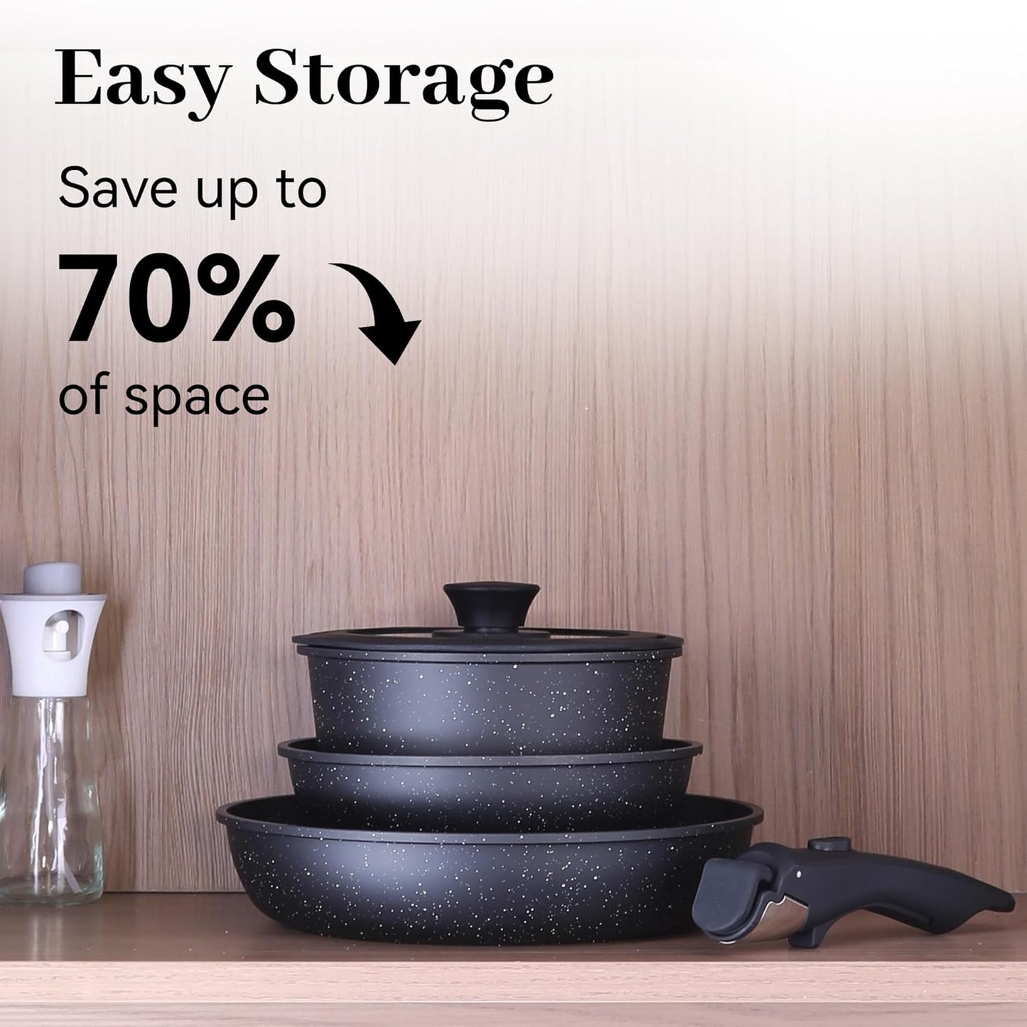 Cuisinluv 15PC FlexiCook Nonstick Set