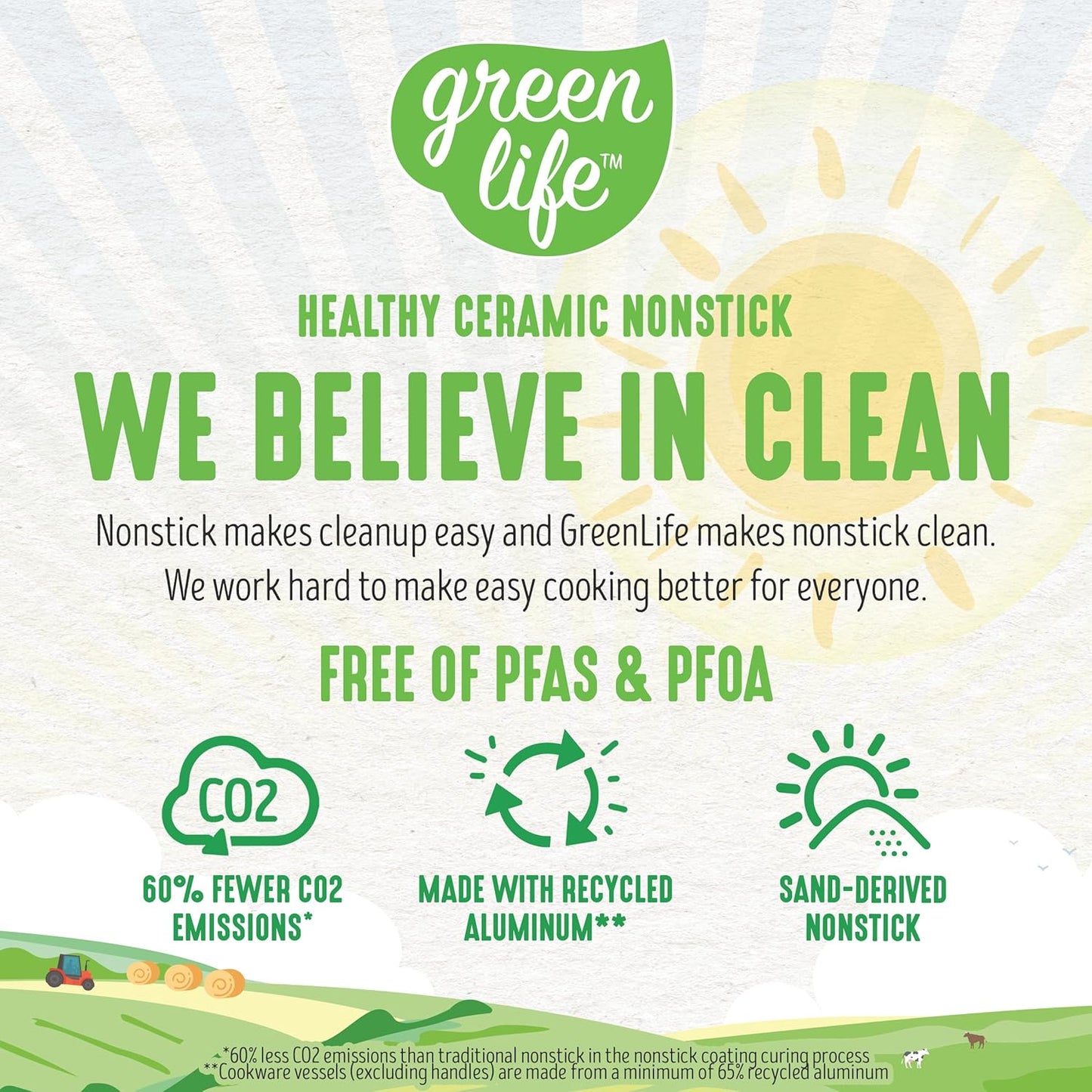 GreenLife SoftGrip 23pc Nonstick Ceramic Cookware & Utensils Set