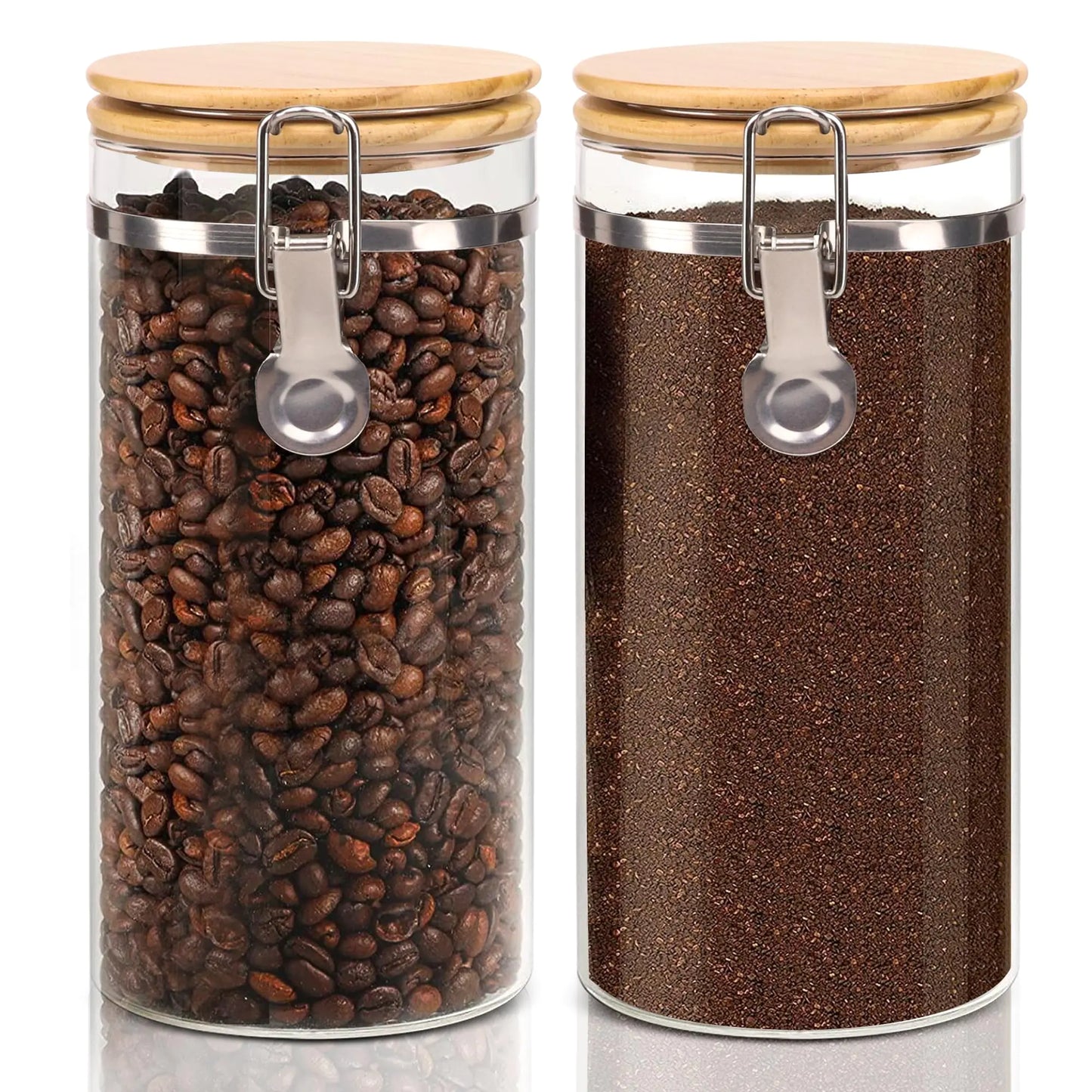 Boroseal Bamboo-Lid Canisters