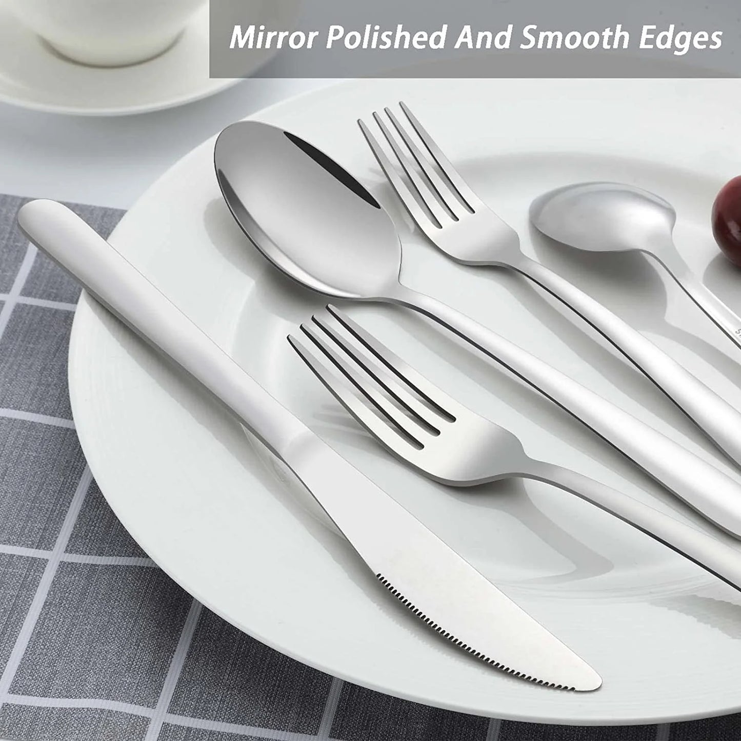 Rygten 20-Piece Stainless Steel Silverware Set