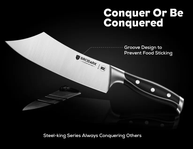 Brodark 7-Inch High-Carbon Nakiri Knife