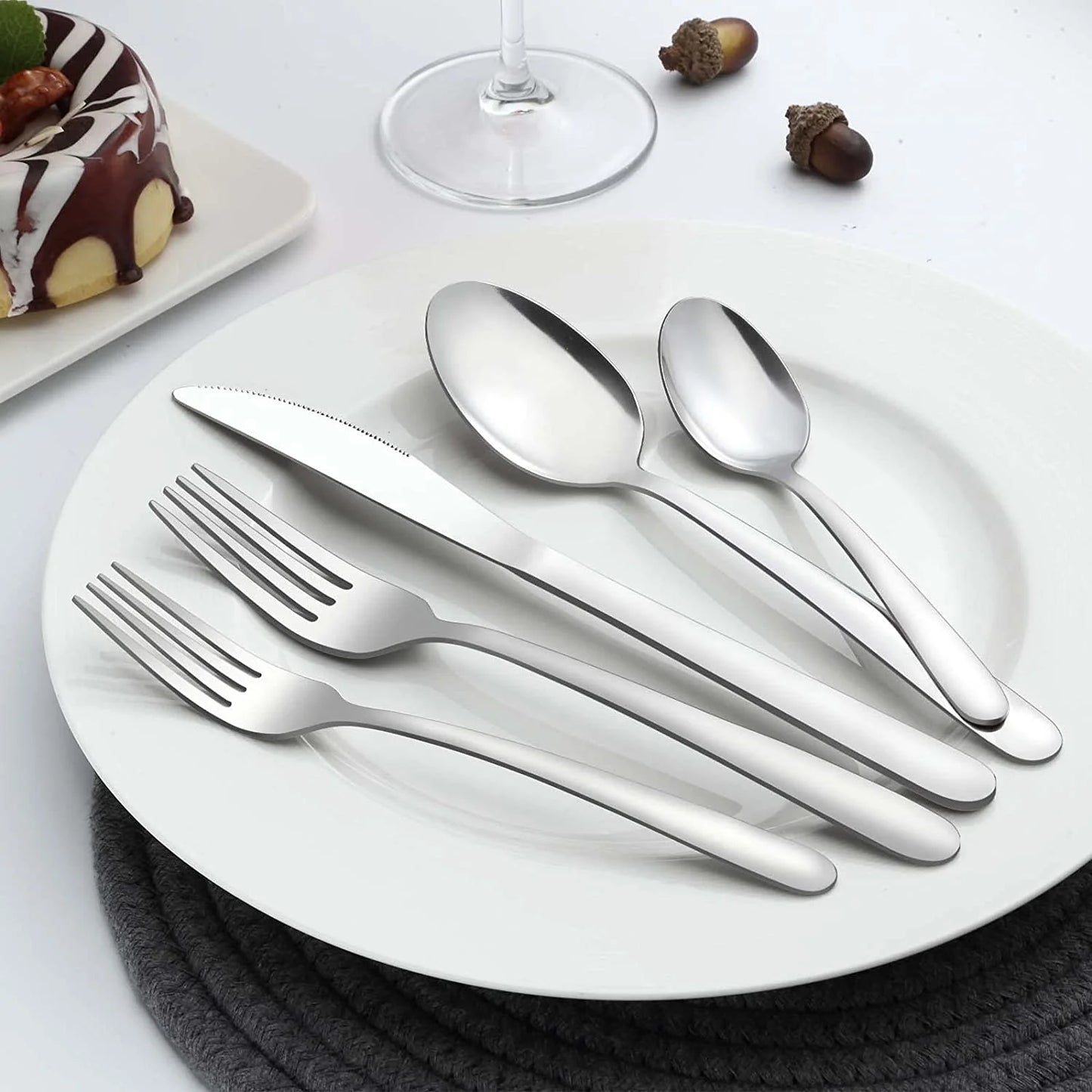 Rygten 20-Piece Stainless Steel Silverware Set