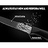 Elegant Serrated Steak Knife 6-Set in Black Box