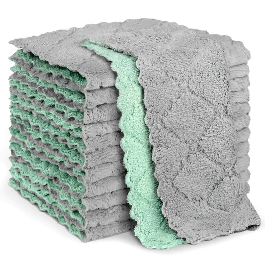 AIDEA Absorbent Microfiber Dishcloths 12 Pack