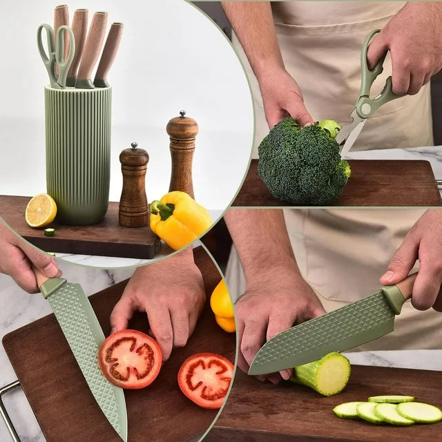 GreenStripe 6-Piece Chef Knife Set