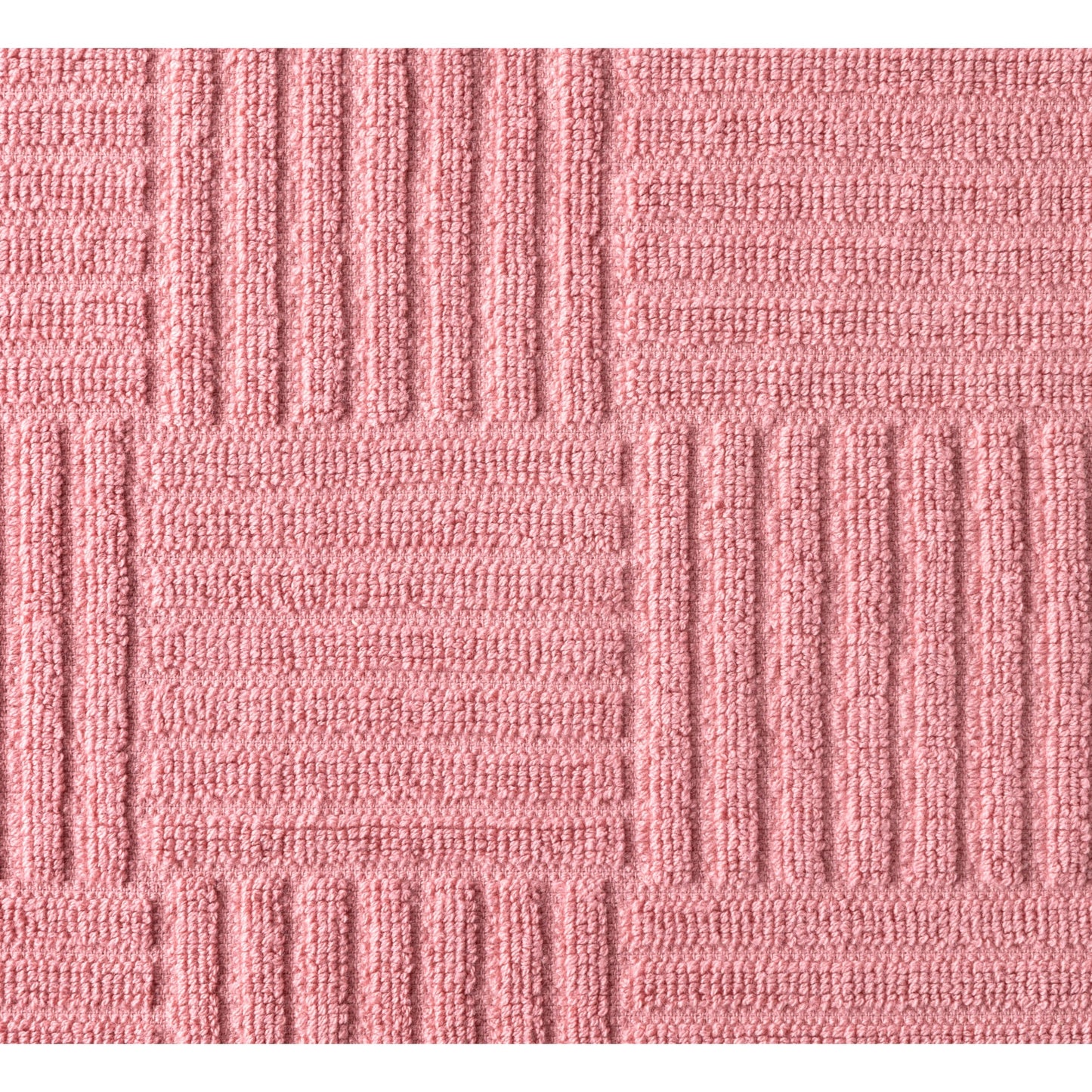 Classic Basketweave Cotton Kitchen Towels 4-Pack - Red