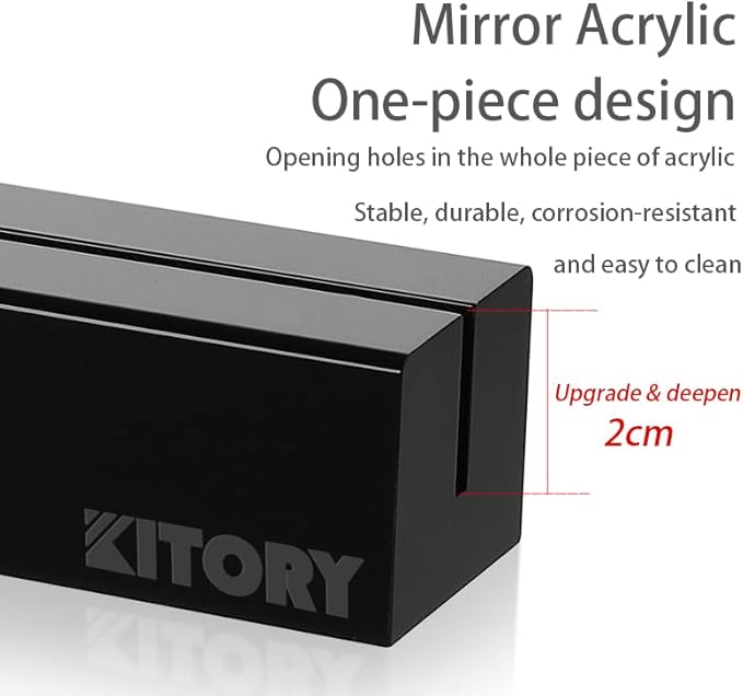 Acrylic Square Cleaver Display Stand by Kitory