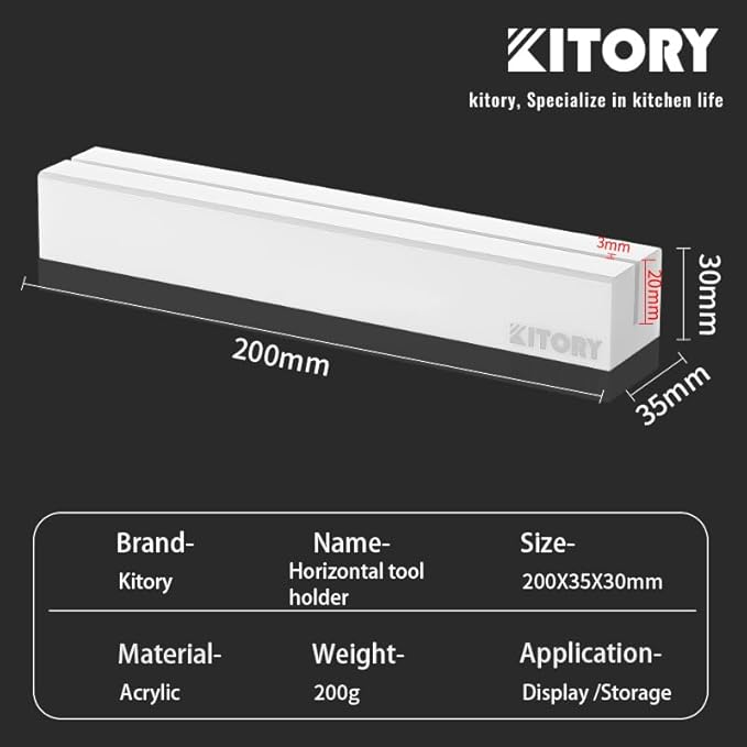 Acrylic Square Cleaver Display Stand by Kitory