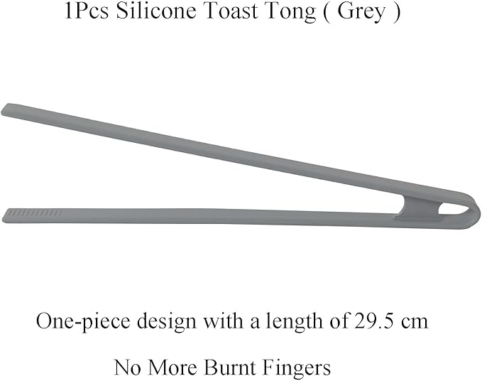 SiliconeSafe 11.6' Kitchen Tongs