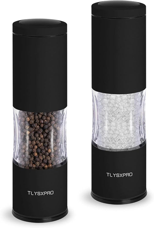 Adjustable Salt & Pepper Mill Duo