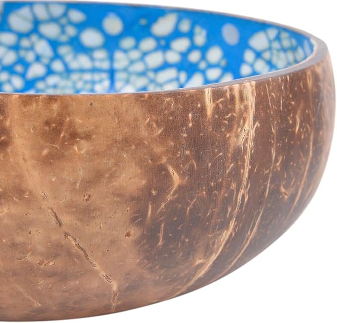 ChezMax Pearl Inlay Coconut Bowl