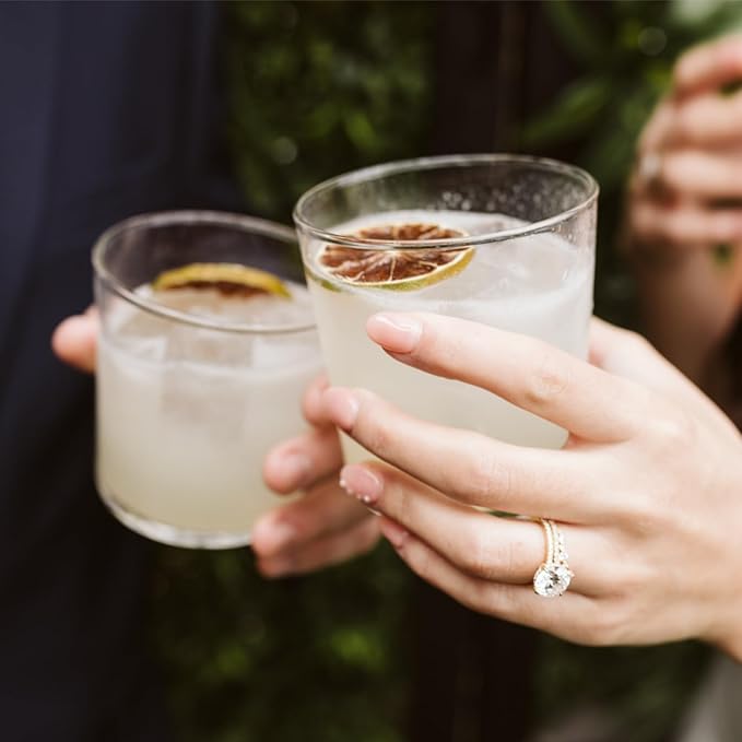 Acrylic 12 Oz Tumbler Set - Unbreakable and Reusable Cups