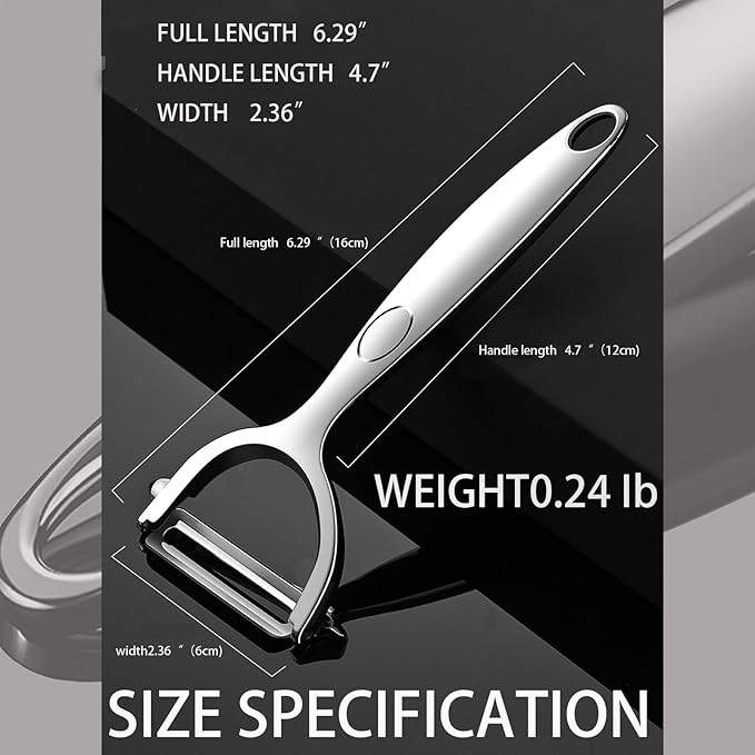 DuoBlade Steel Vegetable Peeler Set