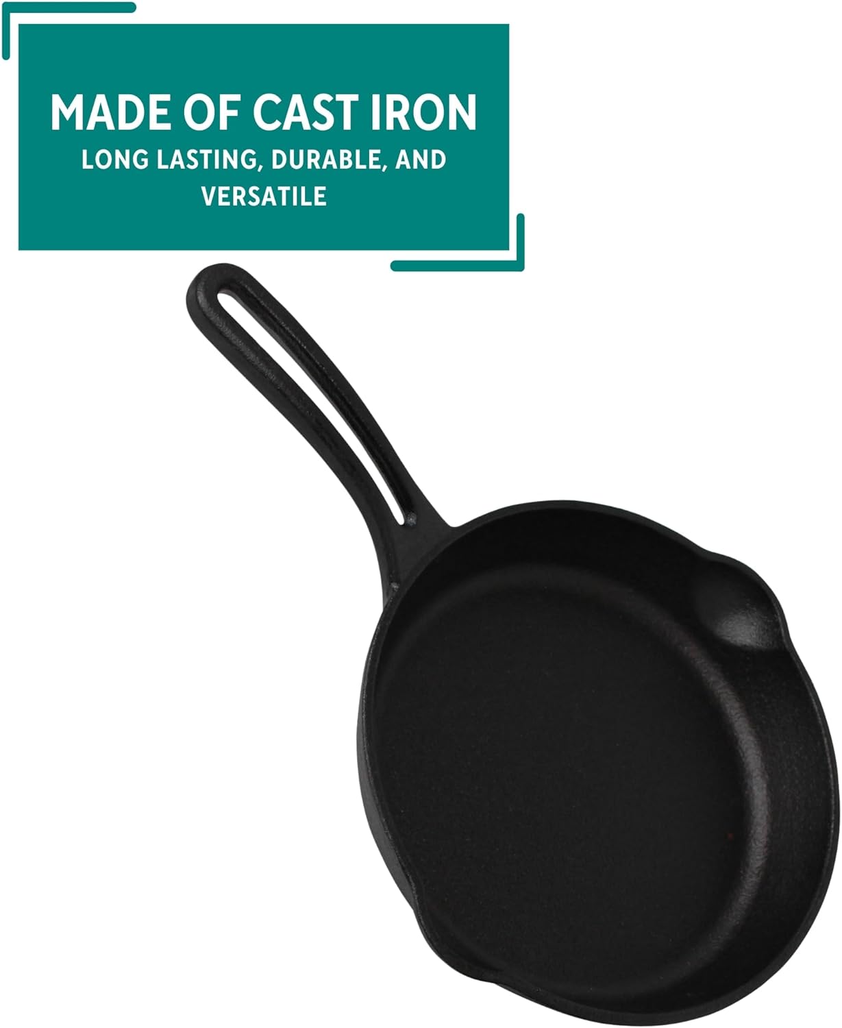 Mirro Classic 6" Cast Iron Skillet
