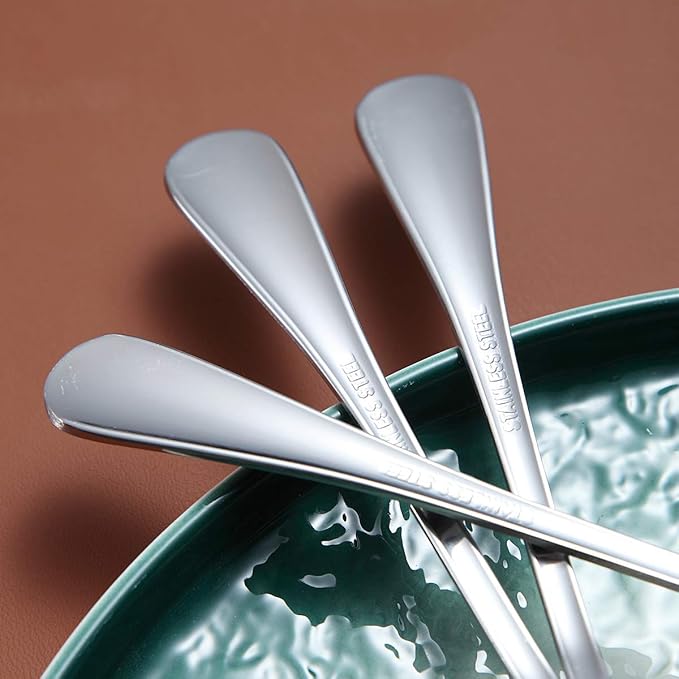 Berglander 7.5" Stainless Steel Dinner Spoons, Set of 6