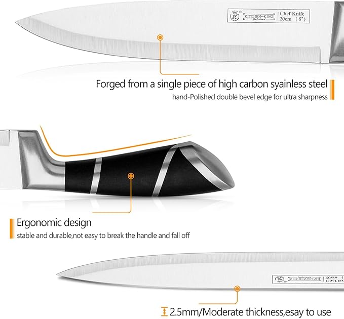 9-Piece Precision Chef Knife Collection