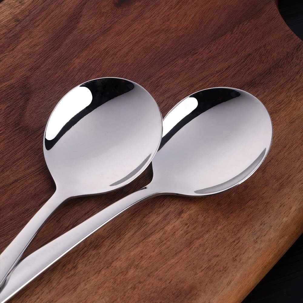 Buyer Star 7-Inch Elegant Soup Spoons Set