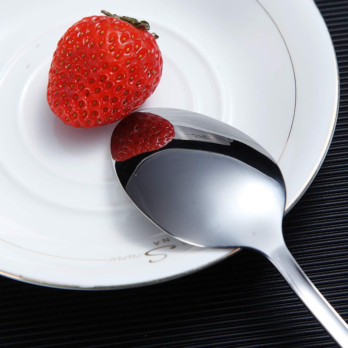 Berglander 7.5" Stainless Steel Dinner Spoons, Set of 6