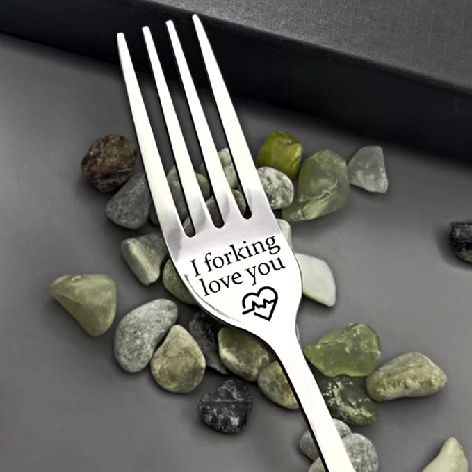 Forking Love You Engraved Stainless Steel Fork
