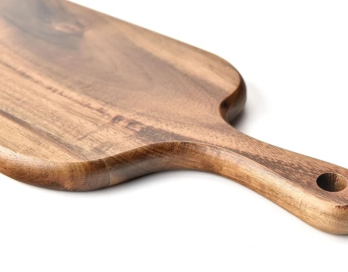 Acacia Wood Paddle Serving Board 16x4.7 Inches