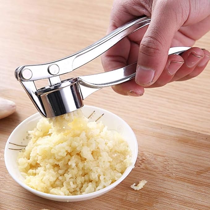 Garlic Press for Kitchen Ginger Peeler Garlic Crusher