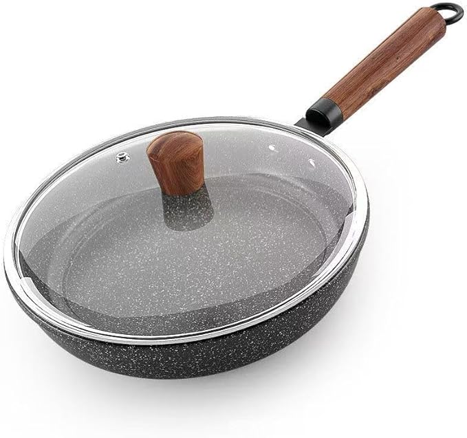 GraniteGlide Nonstick Frying Pan with Glass Lid 10.5 inch