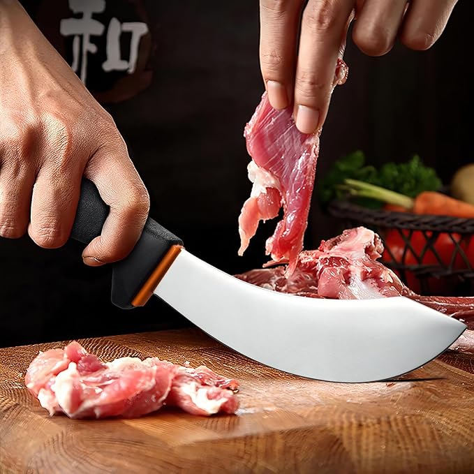 Golden Bird 4-Piece Chef's Knife Set - Professional BBQ and Butcher Kit