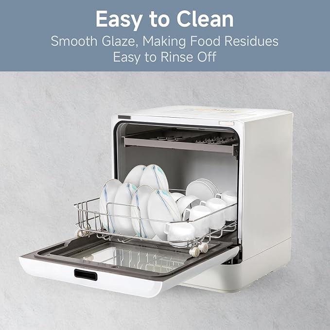 Fantasy Porcelain Dessert Plates 8-Pack with Gold Rim