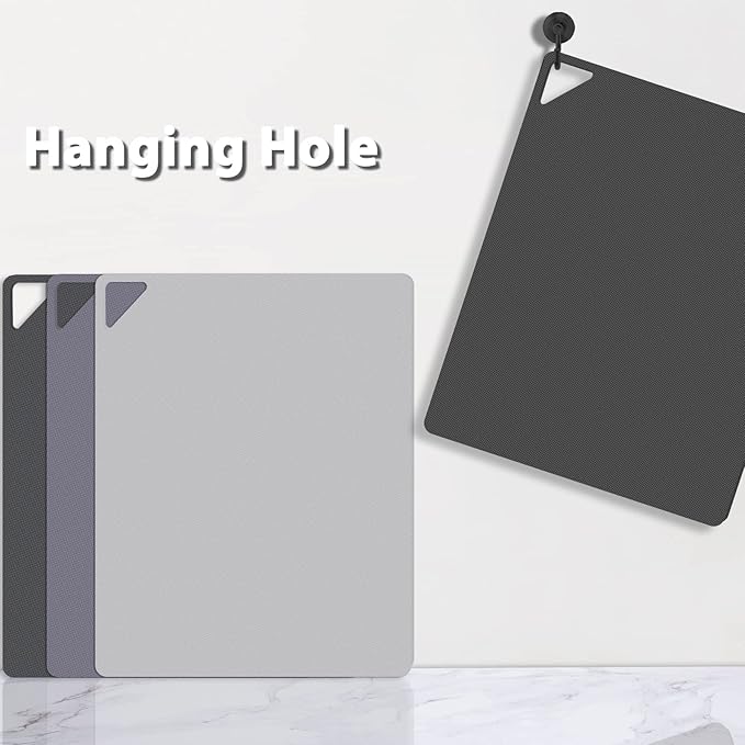 WK 3-Piece Non-Slip Kitchen Cutting Mats