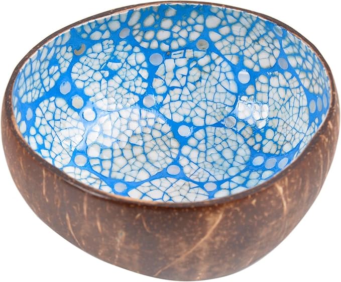 ChezMax Pearl Inlay Coconut Bowl