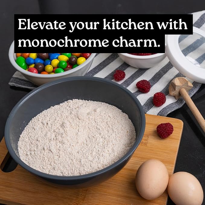 WHYSKO Colorful 12-Pc Prep & Serve Bowl Set