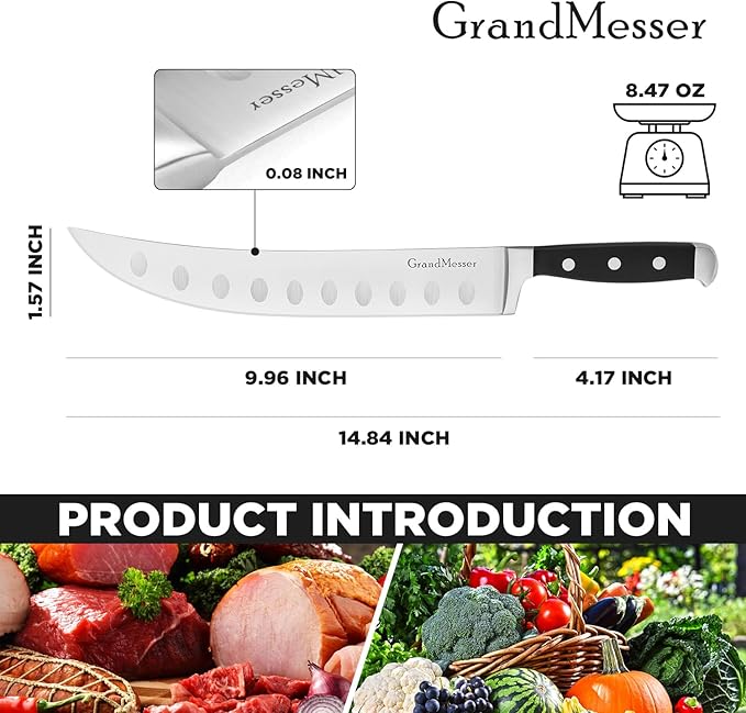GrandMesser Prime 10" Butcher's Knife