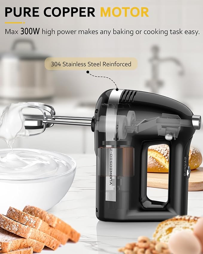 Z-DESDEMONA PowerMix 300W Hand Mixer