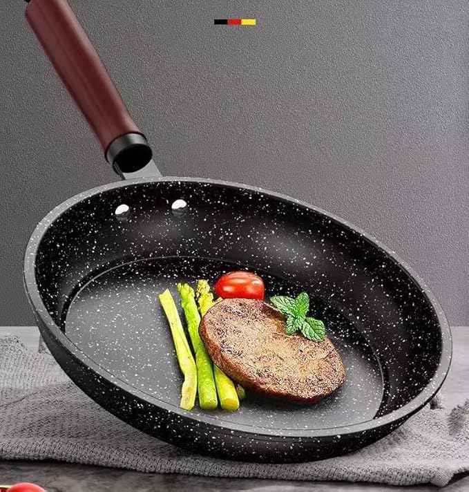 GraniteGlide Nonstick Frying Pan with Glass Lid 10.5 inch