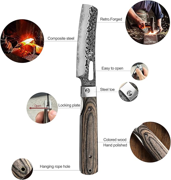 SENTRY Multifunctional Folding Chef's Knife
