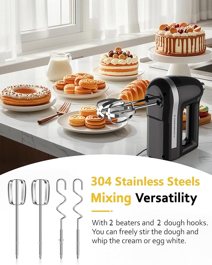 Z-DESDEMONA PowerMix 300W Hand Mixer