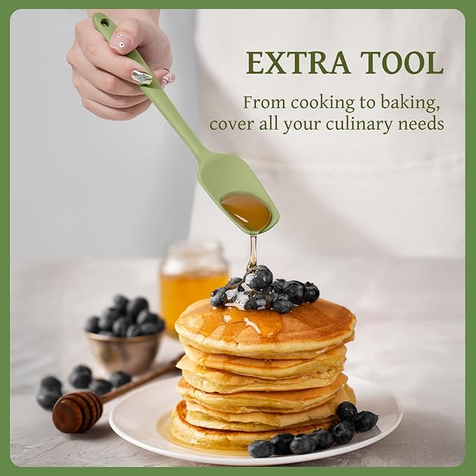 Kikcoin 43-Piece Silicone Kitchen Set - Heat Resistant and BPA Free