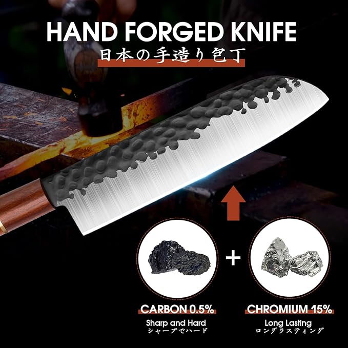 Santoku Pro 7-inch Japanese Chef Knife