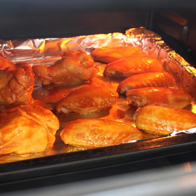 Compact Dual 8-Inch Nonstick Baking Sheets by Shinsin