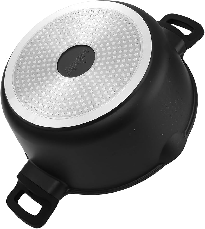 9.5'' Granite-Coated Non Stick Casserole Pot - Ergonomic Handle, Induction Ready