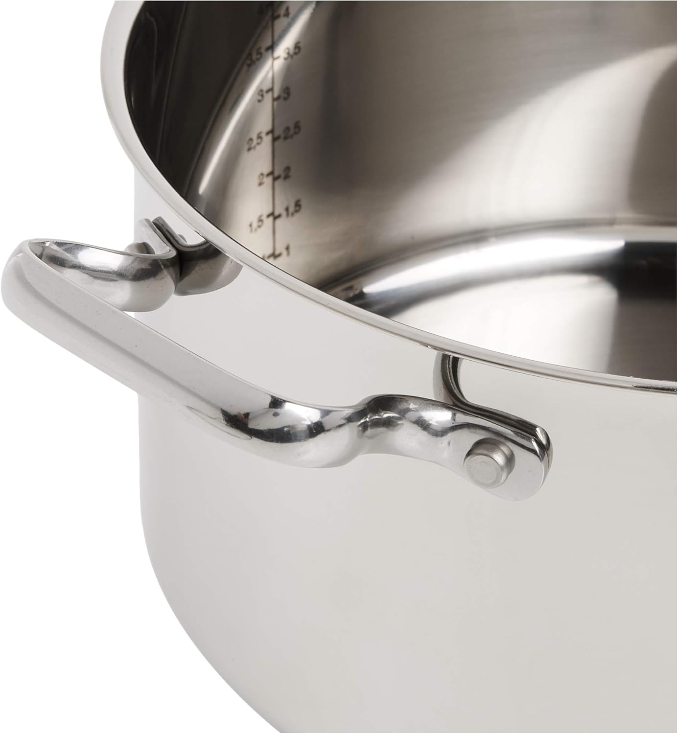 T-fal Performa Silver Stainless Stockpot 9.5' Induction and Oven Safe