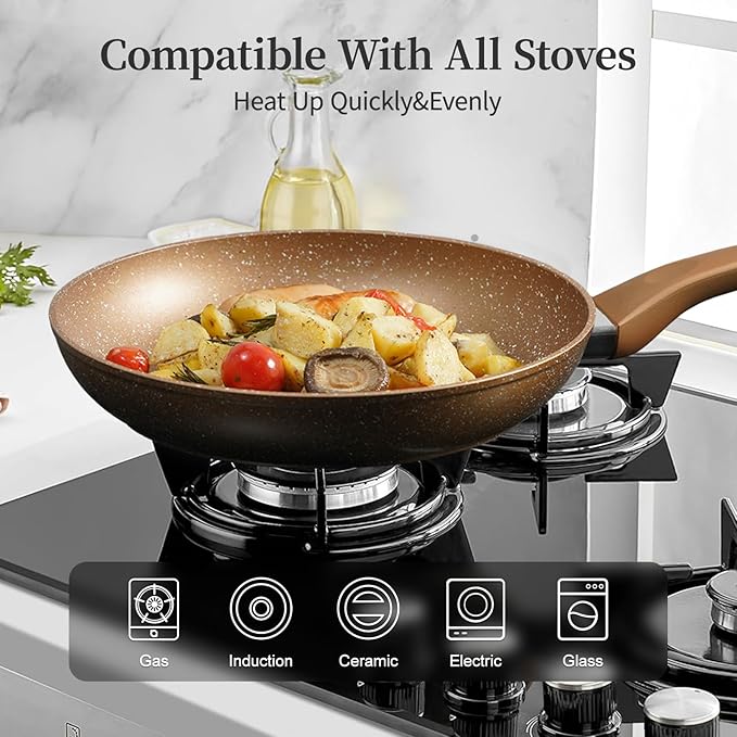 InnovStone 9.5inch Nonstick Frying Pan