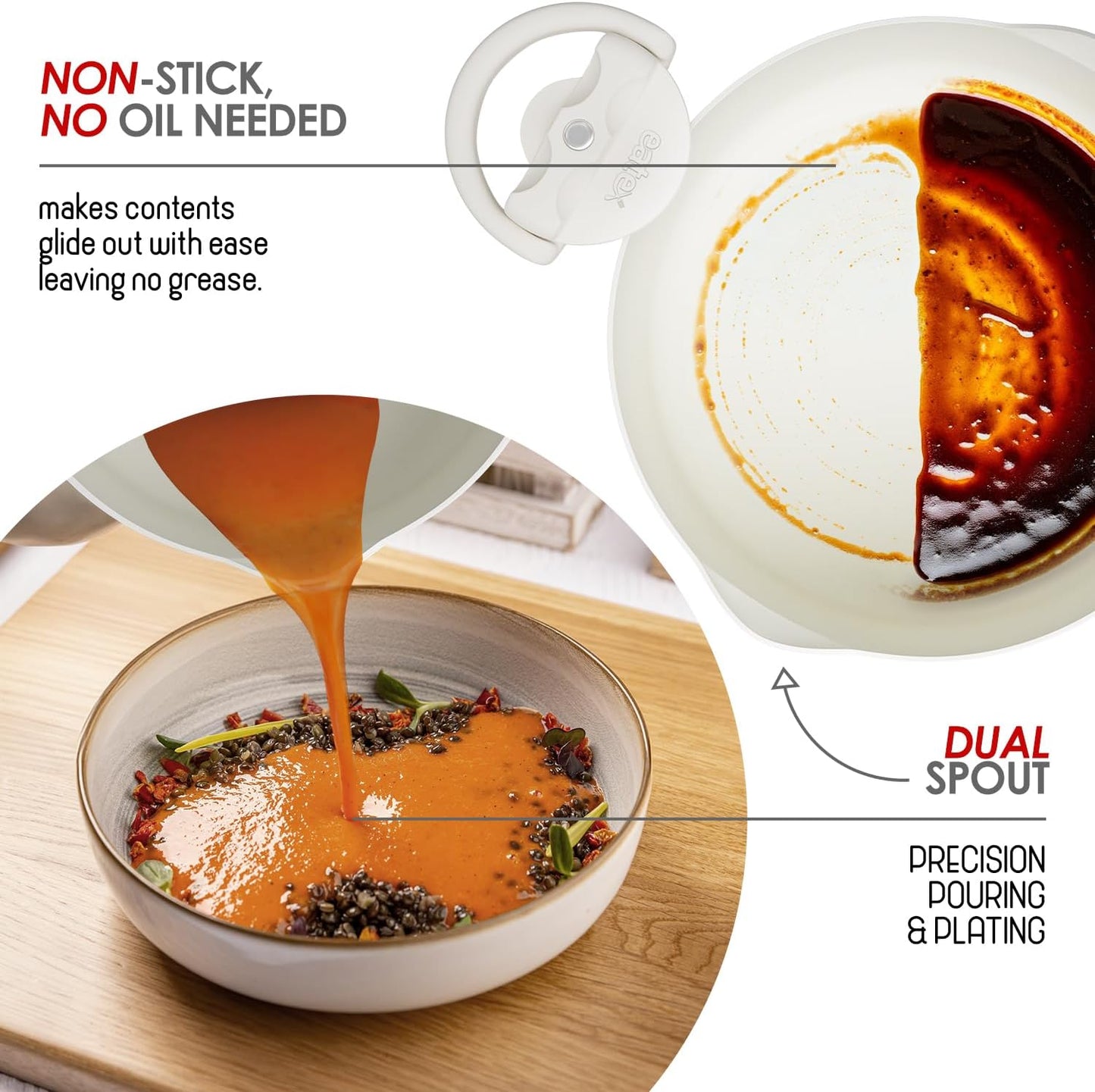 Strain & Simmer 5 Qt Pasta Pot - Stainless Steel with Nonstick Ceramic