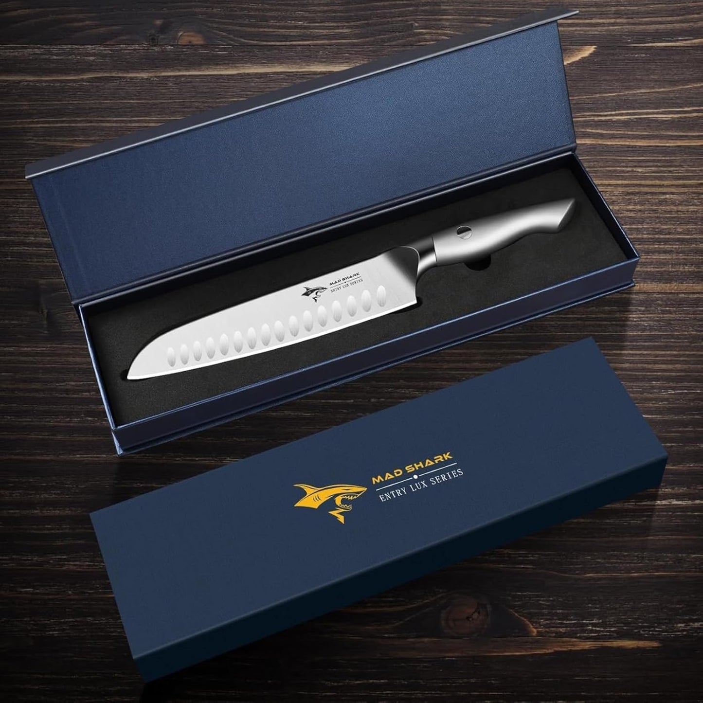 MAD SHARK Superior Santoku 8" Chef Knife