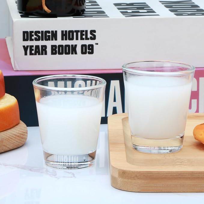 Classic Round Shot Glass Collection - 6 Piece Set