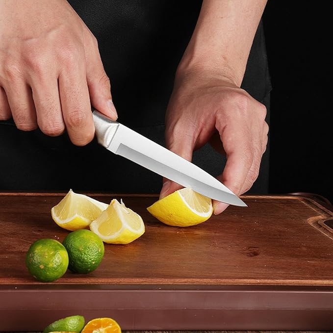 Pink Precision 9-Piece Knife Set with Stand